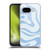 Kierkegaard Design Studio Art Blue Abstract Swirl Pattern Soft Gel Case for Google Pixel 9A