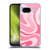 Kierkegaard Design Studio Art Modern Liquid Swirl Candy Pink Soft Gel Case for Google Pixel 9A