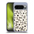 Kierkegaard Design Studio Retro Abstract Patterns Daisy Black Cream Dots Check Soft Gel Case for Google Pixel 10