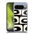 Kierkegaard Design Studio Retro Abstract Patterns Modern Piquet Black Cream Soft Gel Case for Google Pixel 10