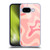 Kierkegaard Design Studio Retro Abstract Patterns Soft Pink Liquid Swirl Soft Gel Case for Google Pixel 9A