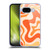 Kierkegaard Design Studio Retro Abstract Patterns Tangerine Orange Tone Soft Gel Case for Google Pixel 9A