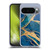 LebensArt Gemstone Marble Royal Blue And Gold Soft Gel Case for Google Pixel 10