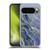 LebensArt Geo Liquid Marble Cold Blue Soft Gel Case for Google Pixel 10