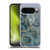LebensArt Geo Liquid Marble Cool Tone Geode Soft Gel Case for Google Pixel 10