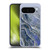 LebensArt Geo Liquid Marble Cold Blue Soft Gel Case for Google Pixel 10 Pro XL
