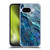 LebensArt Geo Liquid Marble Blue Tea Soft Gel Case for Google Pixel 9A
