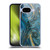 LebensArt Geo Liquid Marble Cerulean Dreams Soft Gel Case for Google Pixel 9A