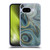 LebensArt Geo Liquid Marble Cool Tone Geode Soft Gel Case for Google Pixel 9A