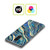 LebensArt Geo Liquid Marble Shimmer Blue Soft Gel Case for Google Pixel 9A