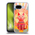 LebensArt Mix Art Red Whimsy Cat Soft Gel Case for Google Pixel 9A
