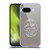 LebensArt Pastels Silver Skull Soft Gel Case for Google Pixel 9A
