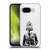 LouiJoverArt Black And White Plumage Soft Gel Case for Google Pixel 9A