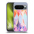 Micklyn Le Feuvre Patterns Purple and Peach Love Pastel Soft Gel Case for Google Pixel 10