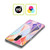 Micklyn Le Feuvre Patterns Purple and Peach Love Pastel Soft Gel Case for Google Pixel 9A