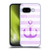 Monika Strigel Vintage Anchors Lavender Soft Gel Case for Google Pixel 9A