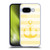 Monika Strigel Vintage Anchors Yellow Soft Gel Case for Google Pixel 9A