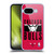 NBA Chicago Bulls Typography Soft Gel Case for Google Pixel 9A