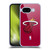 NBA Miami Heat Logo Red Soft Gel Case for Google Pixel 9A