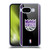 NBA Sacramento Kings Logo Black Design Soft Gel Case for Google Pixel 9A