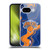 NBA New York Knicks Marble Agates Soft Gel Case for Google Pixel 9A