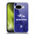 NFL Baltimore Ravens Graphics Coloured Marble Soft Gel Case for Google Pixel 9A