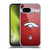 NFL Denver Broncos Graphics Football Soft Gel Case for Google Pixel 9A