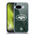 NFL New York Jets Graphics Coloured Marble Soft Gel Case for Google Pixel 9A