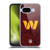 NFL Washington Football Team Graphics Coloured Marble Soft Gel Case for Google Pixel 9A