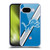 NFL Detroit Lions Logo Stripes Soft Gel Case for Google Pixel 9A