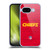 NFL Kansas City Chiefs Logo Distressed Look Soft Gel Case for Google Pixel 9A