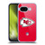 NFL Kansas City Chiefs Logo Plain Soft Gel Case for Google Pixel 9A
