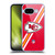 NFL Kansas City Chiefs Logo Stripes Soft Gel Case for Google Pixel 9A
