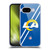 NFL Los Angeles Rams Logo Stripes Soft Gel Case for Google Pixel 9A