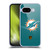 NFL Miami Dolphins Logo Football Soft Gel Case for Google Pixel 9A