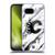NHL Calgary Flames Marble Soft Gel Case for Google Pixel 9A
