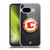 NHL Calgary Flames Puck Texture Soft Gel Case for Google Pixel 9A