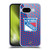 NHL New York Rangers Net Pattern Soft Gel Case for Google Pixel 9A