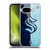 NHL Seattle Kraken Half Distressed Soft Gel Case for Google Pixel 9A
