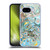 Ninola Abstract 3 Blue Mineral Agates Soft Gel Case for Google Pixel 9A