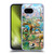 P.D. Moreno Dinosaur Scene Predator And Prey Soft Gel Case for Google Pixel 9A