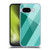 PLdesign Geometric Cyan Modern Soft Gel Case for Google Pixel 9A