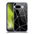 PLdesign Geometric Patterns Black Triangles White Lines Soft Gel Case for Google Pixel 9A
