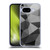PLdesign Geometric Patterns Dark Gray Mesh Soft Gel Case for Google Pixel 9A