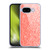 PLdesign Sparkly Coral Light Coral Orange Soft Gel Case for Google Pixel 9A