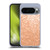 PLdesign Sparkle Prints Peach Soft Gel Case for Google Pixel 10