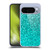 PLdesign Sparkle Prints Aqua Blue Soft Gel Case for Google Pixel 10 Pro XL