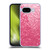 PLdesign Sparkle Prints Rose Pink Soft Gel Case for Google Pixel 9A