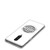 Real Madrid CF Legend Black Logo Soft Gel Case for Google Pixel 9A