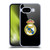Real Madrid CF Origin Plain Logo Black Soft Gel Case for Google Pixel 9A